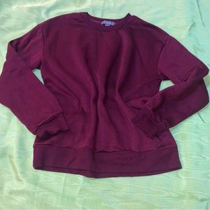 Primark Burgundy/Wine Red Sweatshirt Sz S